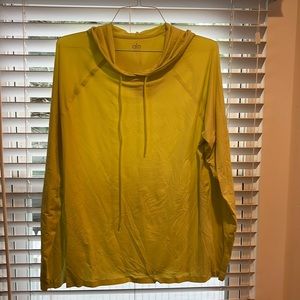Alo Hoodie - Neon Yellow - Size Large